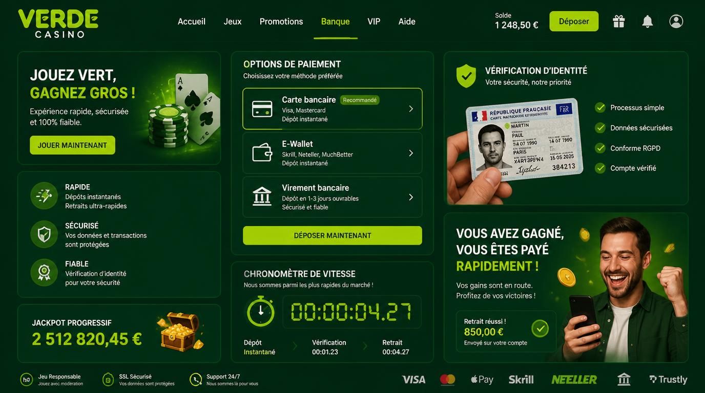 Interface de paiement rapide et sécurisée